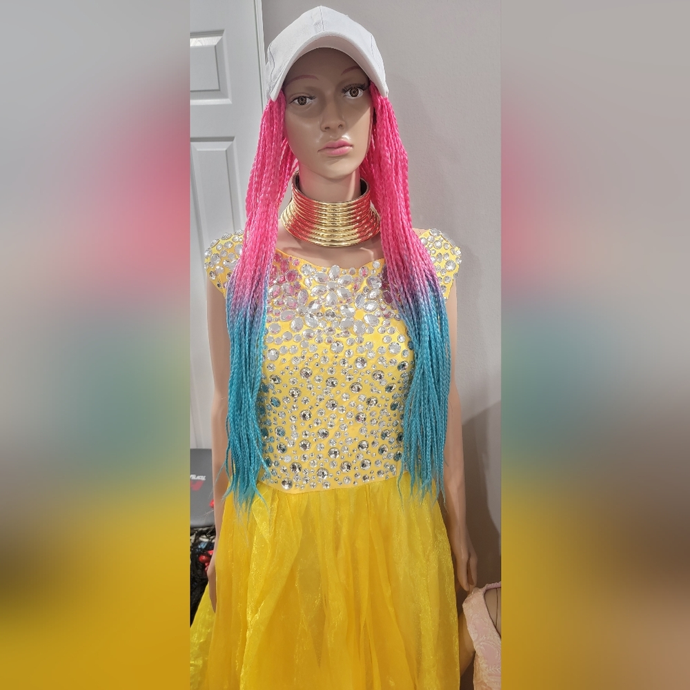 Very shine Braiding cap